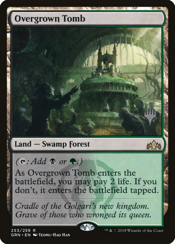 Overgrown Tomb [Guilds of Ravnica Promos] | KingTCG.ca