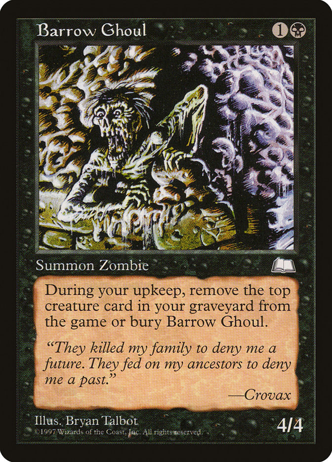 Barrow Ghoul [Weatherlight] | KingTCG.ca