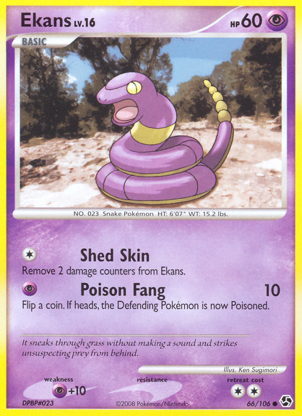 Ekans (66/106) [Diamond & Pearl: Great Encounters] | KingTCG.ca