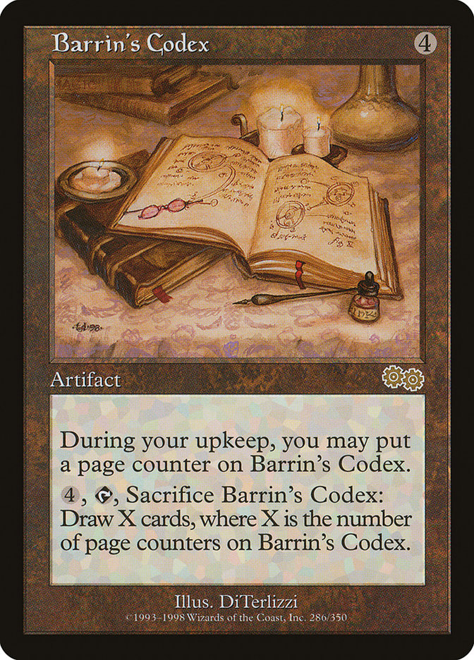 Barrin's Codex [Urza's Saga] | KingTCG.ca