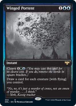 Winged Portent [Innistrad: Double Feature] | KingTCG.ca