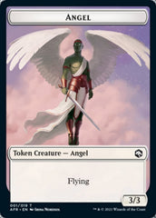 Treasure // Angel Double-sided Token [Dungeons & Dragons: Adventures in the Forgotten Realms Tokens] | KingTCG.ca