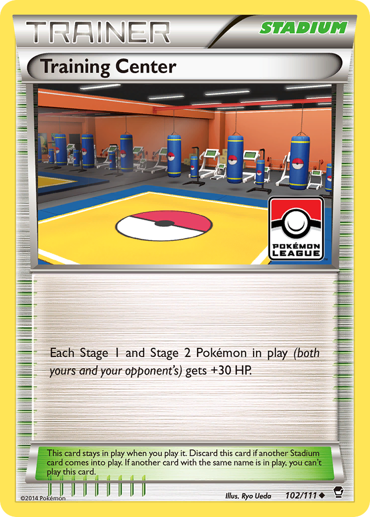 Training Center (102/111) [XY: Furious Fists] | KingTCG.ca