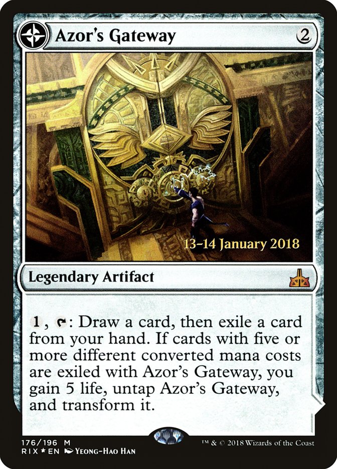 Azor's Gateway // Sanctum of the Sun [Rivals of Ixalan Promos] | KingTCG.ca