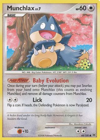 Munchlax (68/100) [Countdown Calendar Promos] | KingTCG.ca