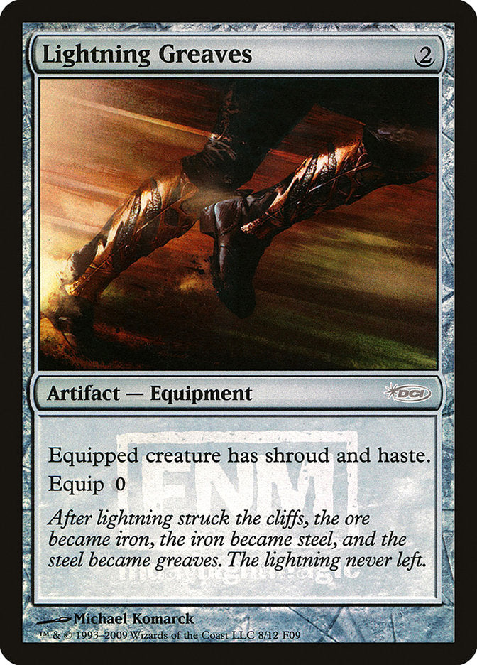 Lightning Greaves [Friday Night Magic 2009] | KingTCG.ca