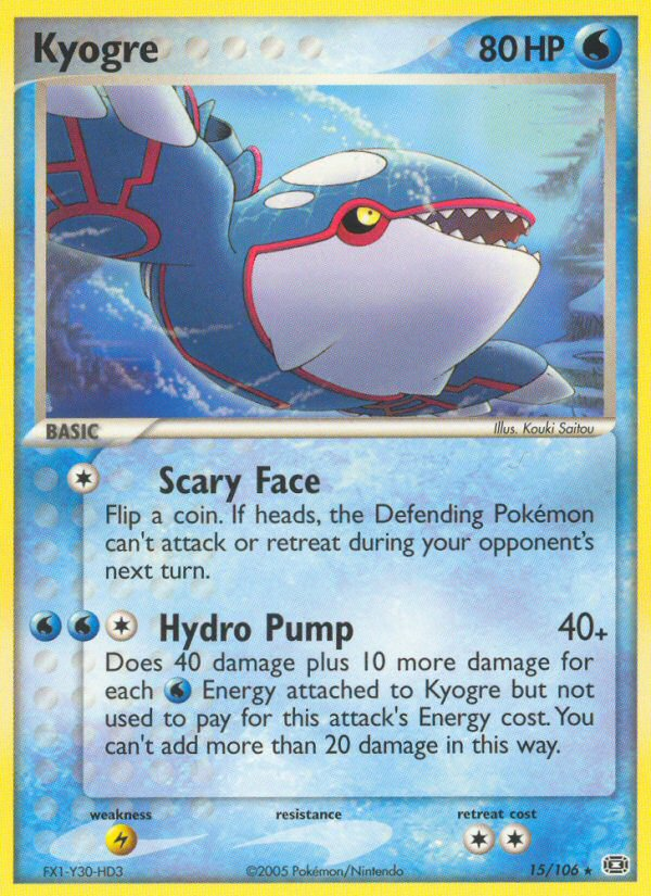 Kyogre (15/106) [EX: Emerald] | KingTCG.ca