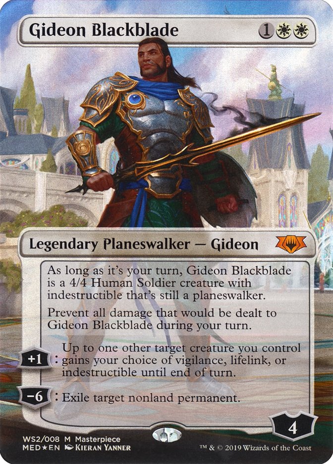 Gideon Blackblade [Mythic Edition] | KingTCG.ca