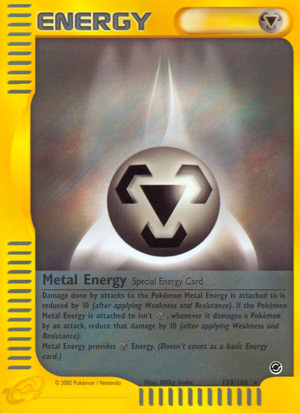 Metal Energy (159/165) [Expedition: Base Set] | KingTCG.ca