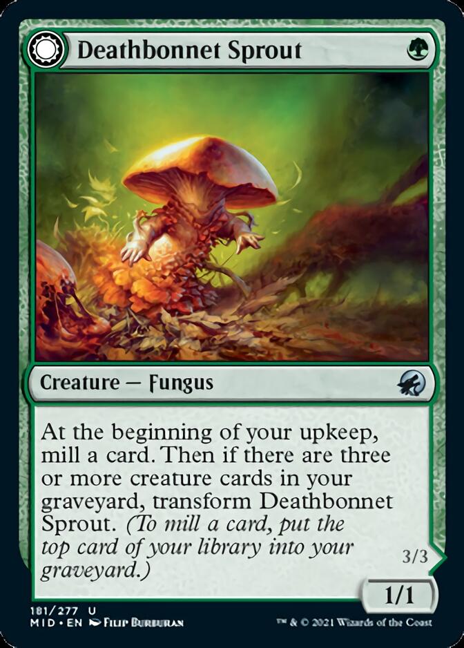 Deathbonnet Sprout // Deathbonnet Hulk [Innistrad: Midnight Hunt] | KingTCG.ca