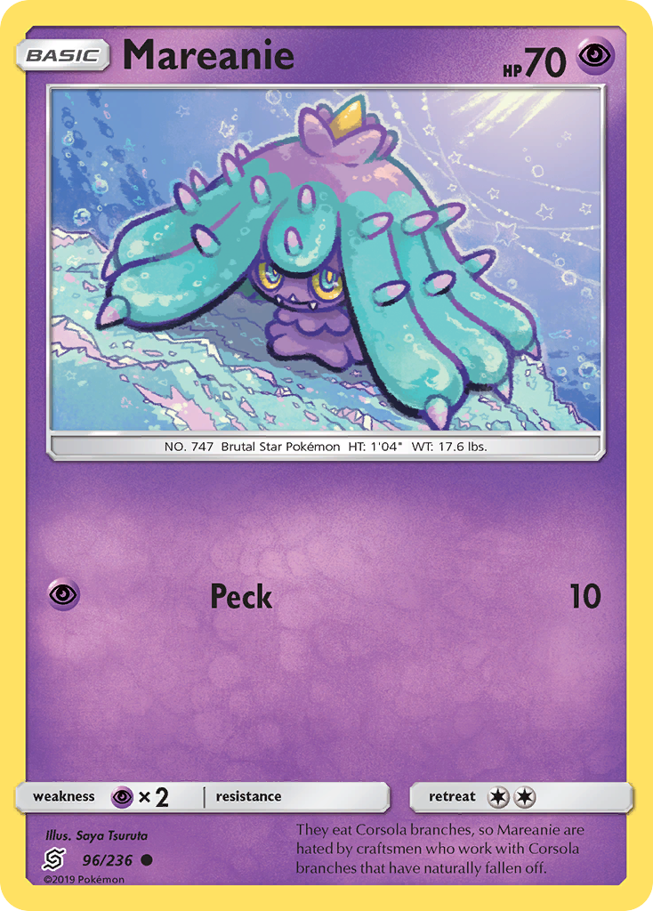 Mareanie (96/236) [Sun & Moon: Unified Minds] | KingTCG.ca