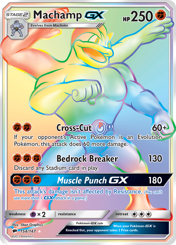 Machamp GX (154/147) [Sun & Moon: Burning Shadows] | KingTCG.ca