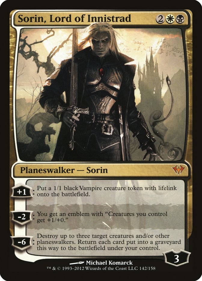 Sorin, Lord of Innistrad [Dark Ascension] | KingTCG.ca