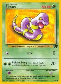 Ekans (56/82) [Team Rocket] | KingTCG.ca