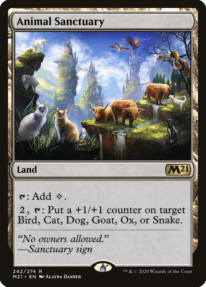 Animal Sanctuary [Core Set 2021] | KingTCG.ca