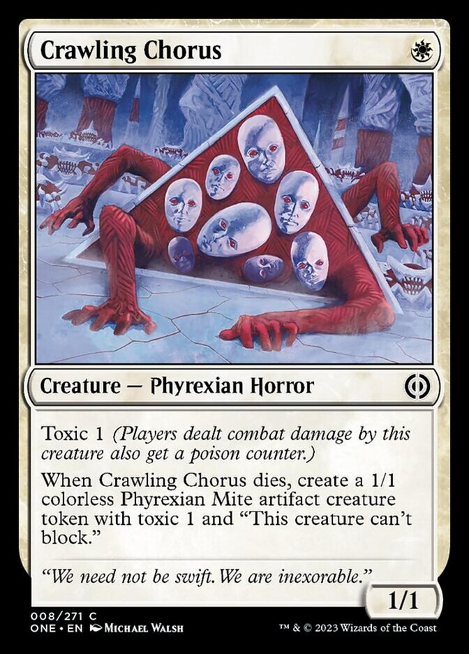 Crawling Chorus [Phyrexia: All Will Be One] | KingTCG.ca