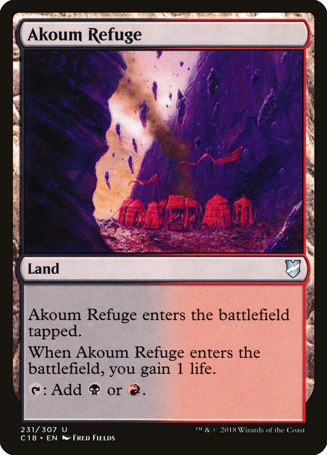 Akoum Refuge [Commander 2018] | KingTCG.ca