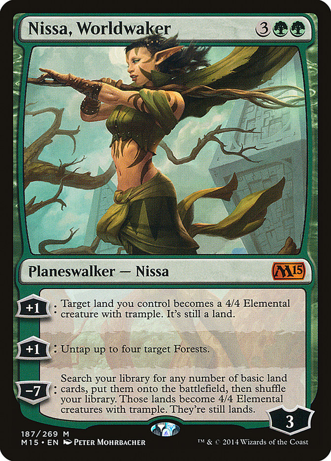 Nissa, Worldwaker [Magic 2015] | KingTCG.ca