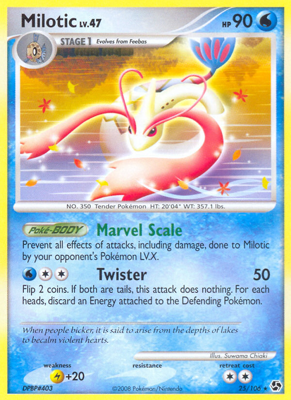 Milotic (25/106) [Diamond & Pearl: Great Encounters] | KingTCG.ca