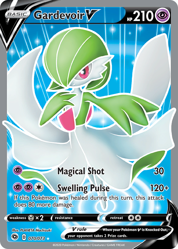 Gardevoir V (70/073) [Sword & Shield: Champion's Path] | KingTCG.ca