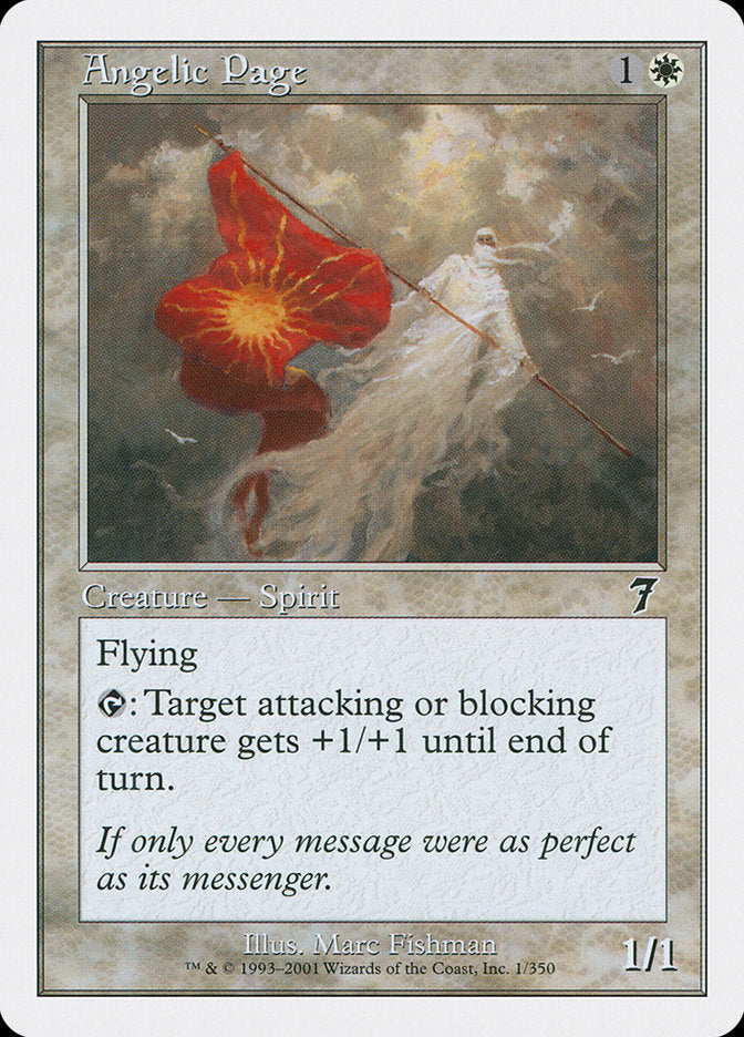 Angelic Page [Seventh Edition] | KingTCG.ca