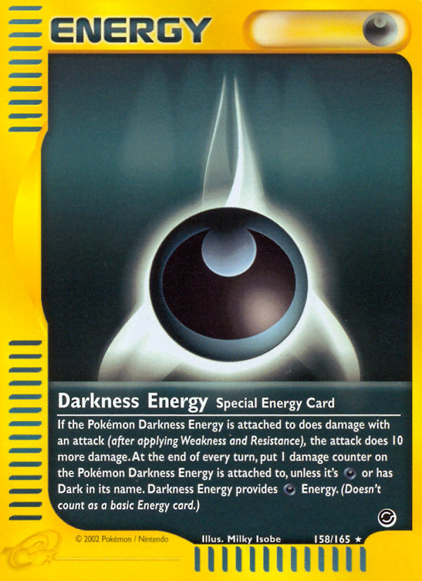 Darkness Energy (158/165) [Expedition: Base Set] | KingTCG.ca