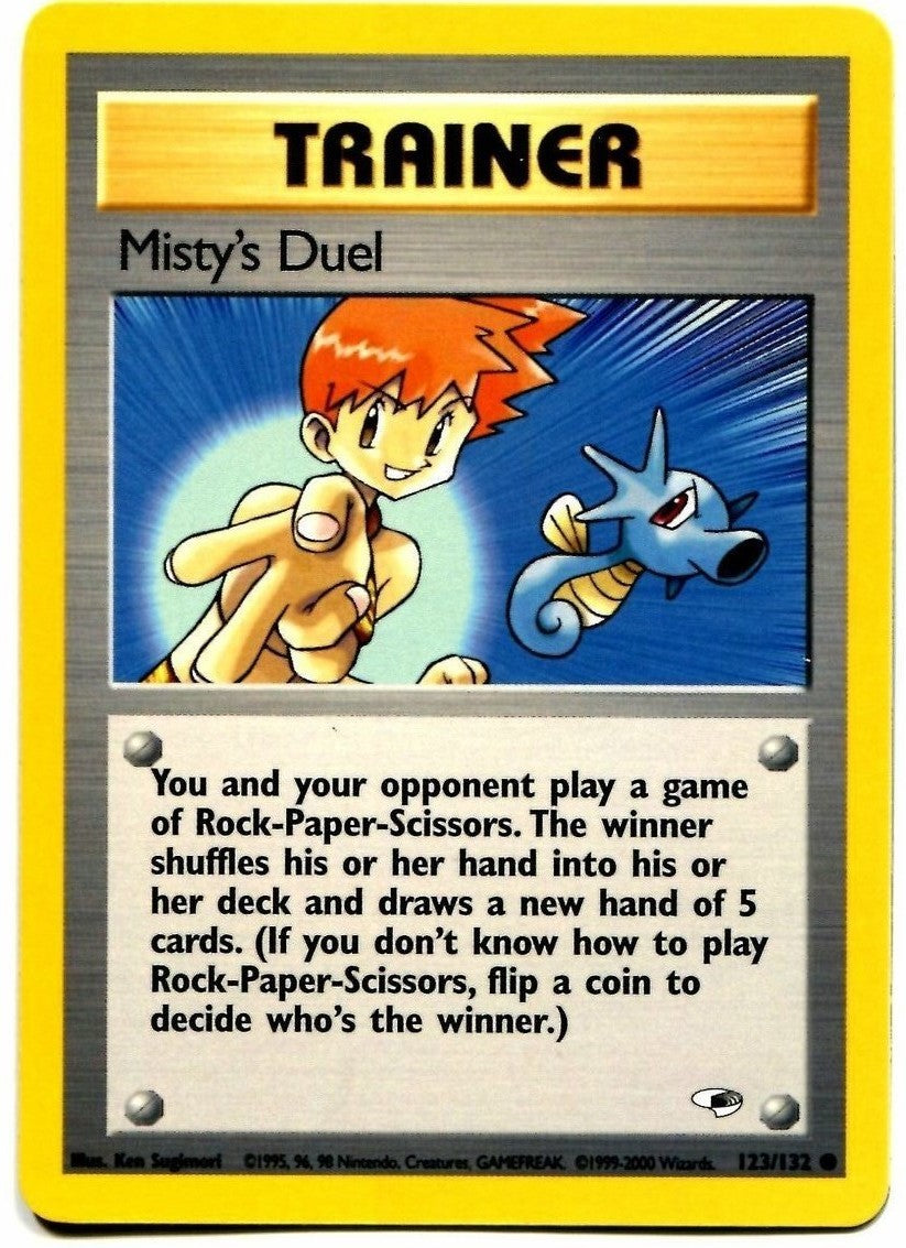 Misty's Duel (123/132) [Gym Heroes] | KingTCG.ca