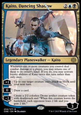 Kaito, Dancing Shadow (Promo Pack) [Phyrexia: All Will Be One Promos] | KingTCG.ca