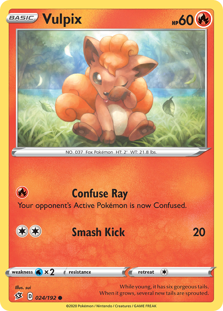 Vulpix (24/192) [Sword & Shield: Rebel Clash] | KingTCG.ca