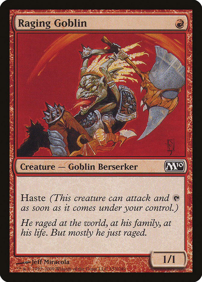 Raging Goblin [Magic 2010] | KingTCG.ca