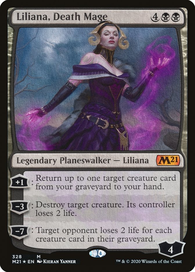 Liliana, Death Mage [Core Set 2021] | KingTCG.ca