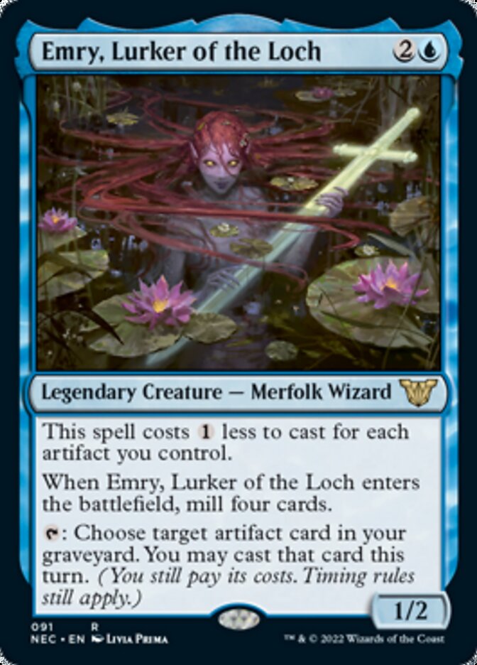 Emry, Lurker of the Loch [Kamigawa: Neon Dynasty Commander] | KingTCG.ca