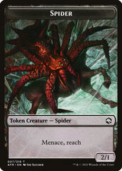 Spider // Vecna Double-sided Token [Dungeons & Dragons: Adventures in the Forgotten Realms Tokens] | KingTCG.ca