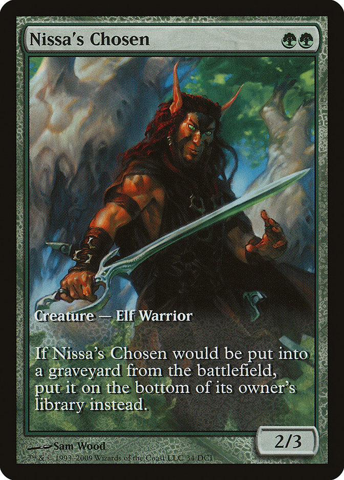 Nissa's Chosen [Zendikar Promos] | KingTCG.ca