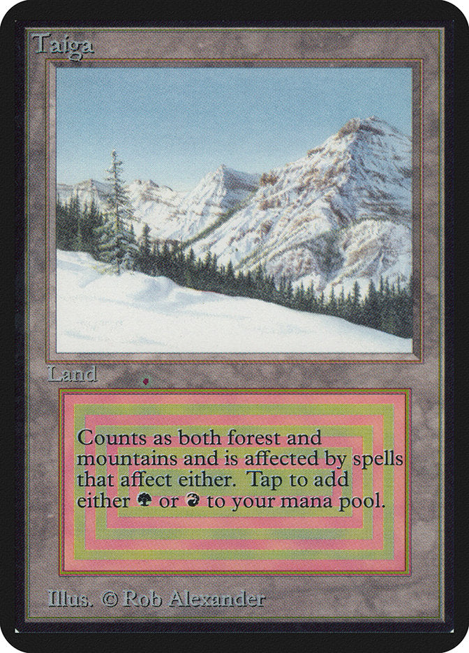 Taiga [Limited Edition Alpha] | KingTCG.ca