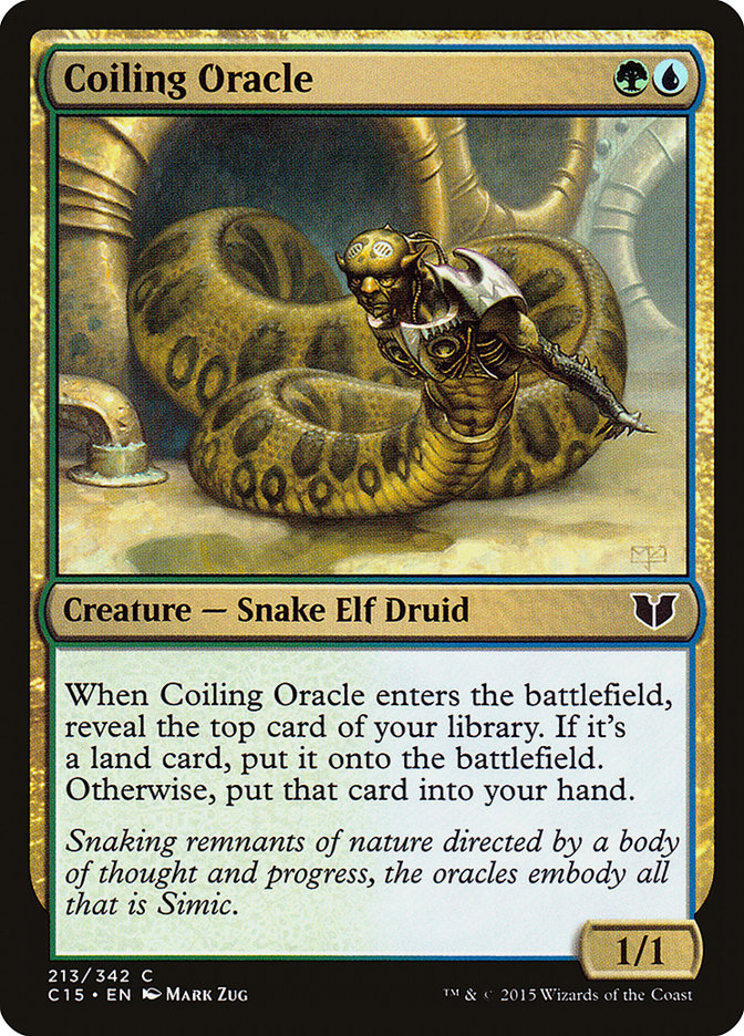 Coiling Oracle [Commander 2015] | KingTCG.ca