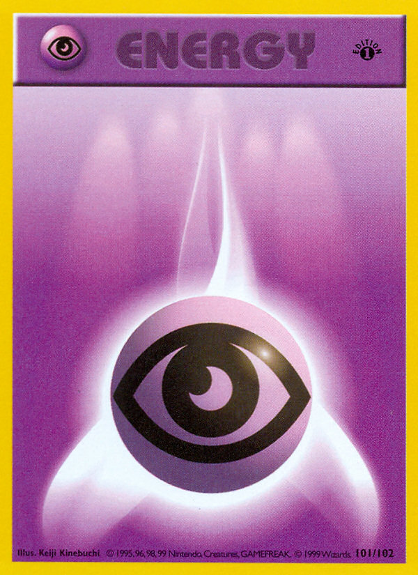 Psychic Energy (101/102) [Base Set 1st Edition] | KingTCG.ca