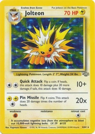 Jolteon (4/64) [Jungle] | KingTCG.ca