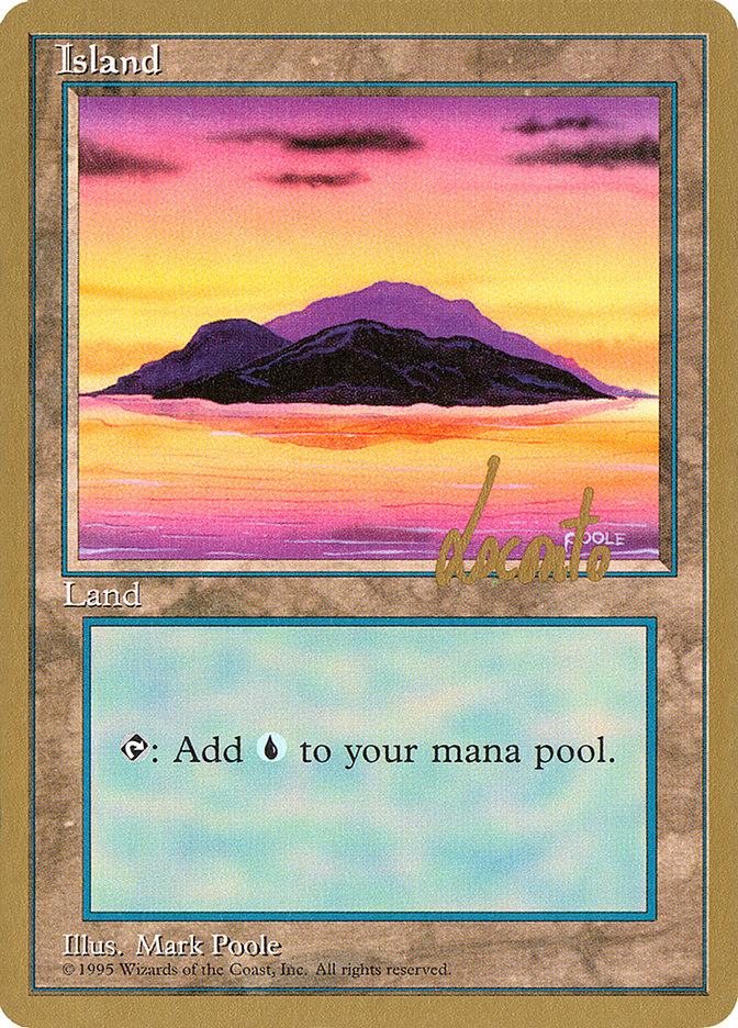 Island (ml368) (Michael Loconto) [Pro Tour Collector Set] | KingTCG.ca