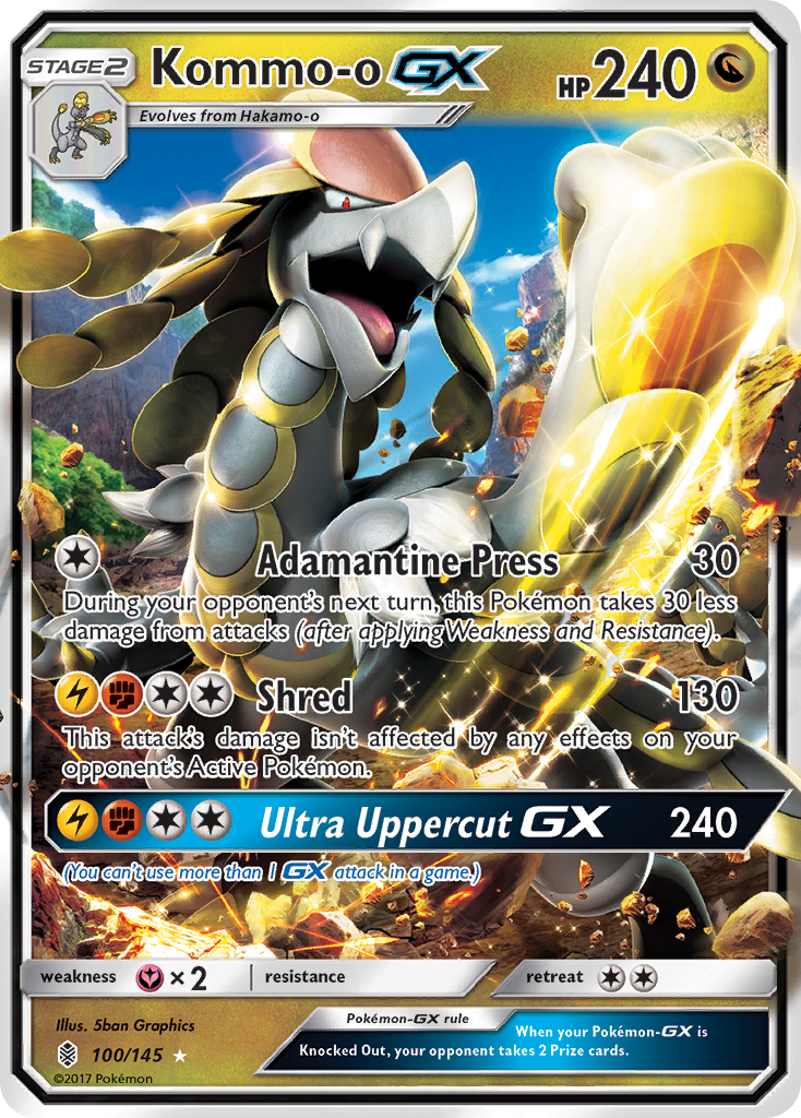 Kommo-o GX (100/145) [Sun & Moon: Guardians Rising] | KingTCG.ca