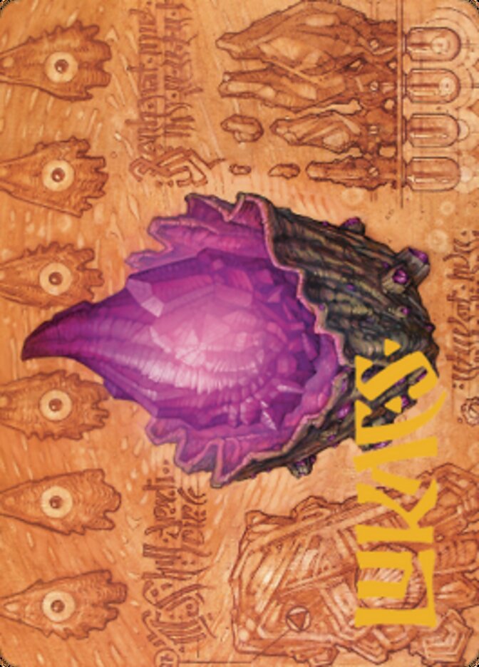 Thorn of Amethyst Art Card (Gold-Stamped Signature) [The Brothers' War Art Series] | KingTCG.ca