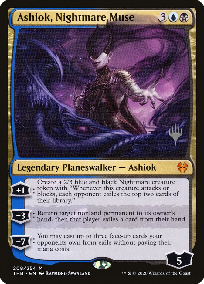 Ashiok, Nightmare Muse (Promo Pack) [Theros Beyond Death Promos] | KingTCG.ca