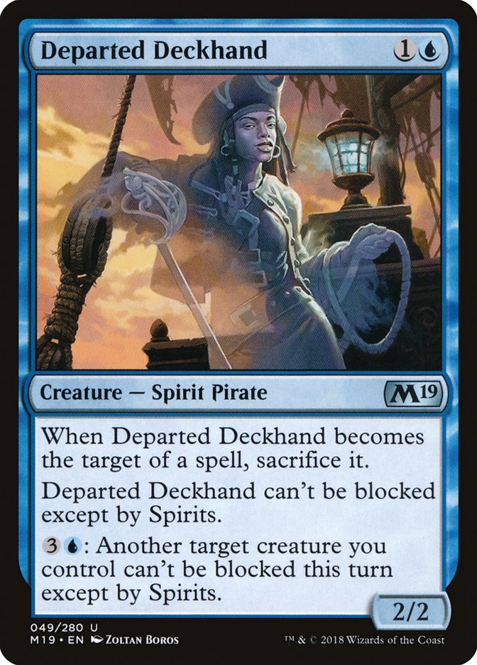 Departed Deckhand [Core Set 2019] | KingTCG.ca