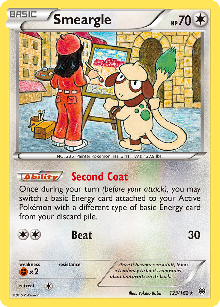 Smeargle (123/162) [XY: BREAKthrough] | KingTCG.ca