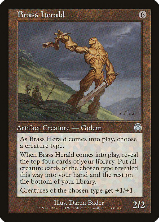 Brass Herald [Apocalypse] | KingTCG.ca