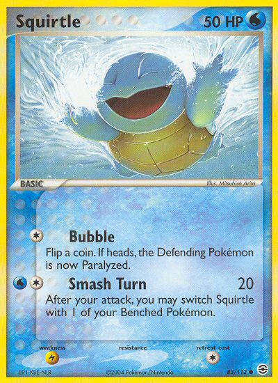 Squirtle (83/112) [EX: FireRed & LeafGreen] | KingTCG.ca