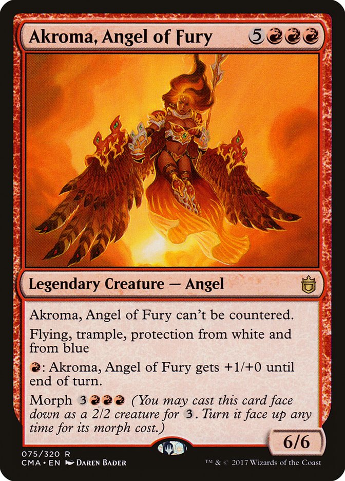 Akroma, Angel of Fury [Commander Anthology] | KingTCG.ca