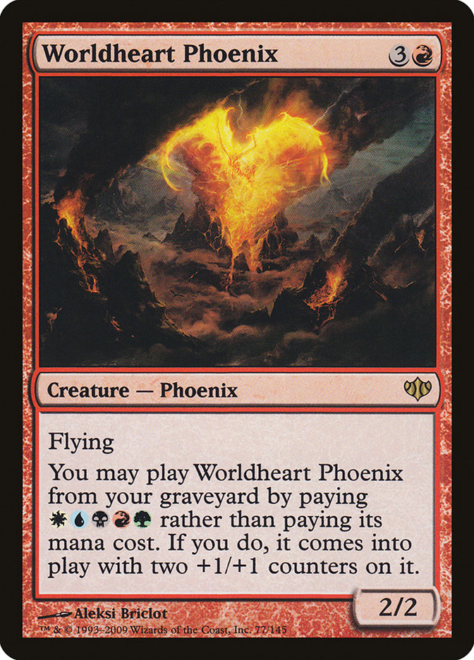 Worldheart Phoenix [Conflux] | KingTCG.ca