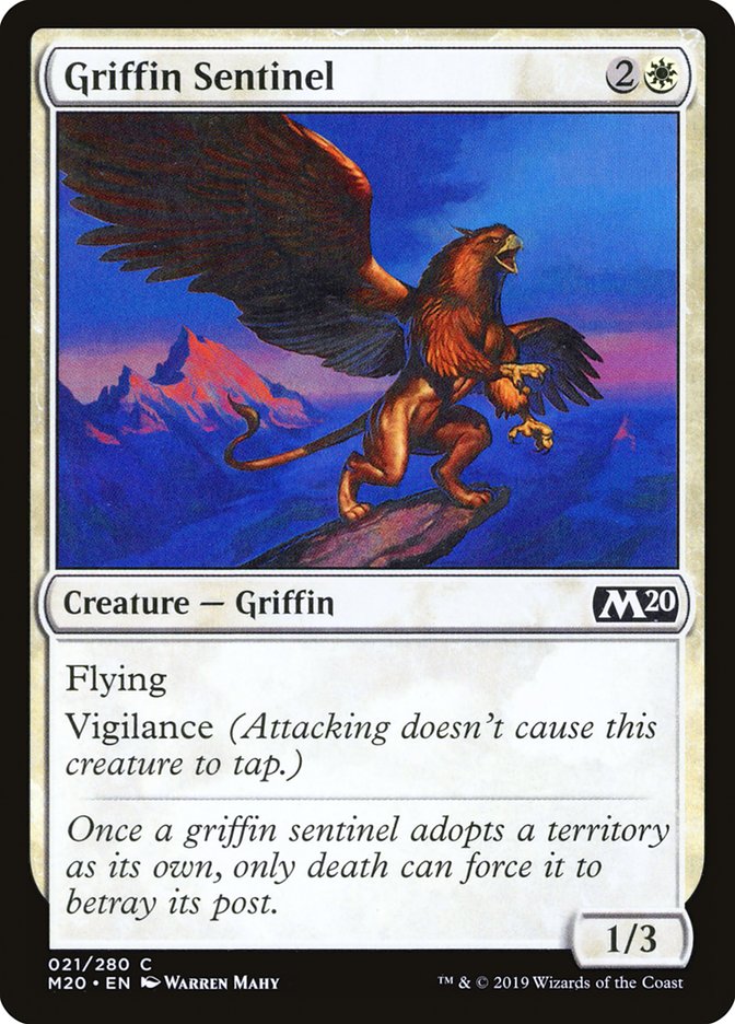 Griffin Sentinel [Core Set 2020] | KingTCG.ca