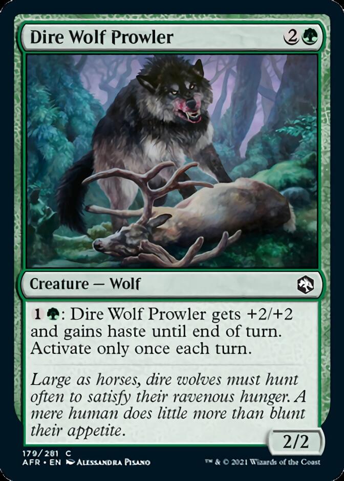 Dire Wolf Prowler [Dungeons & Dragons: Adventures in the Forgotten Realms] | KingTCG.ca